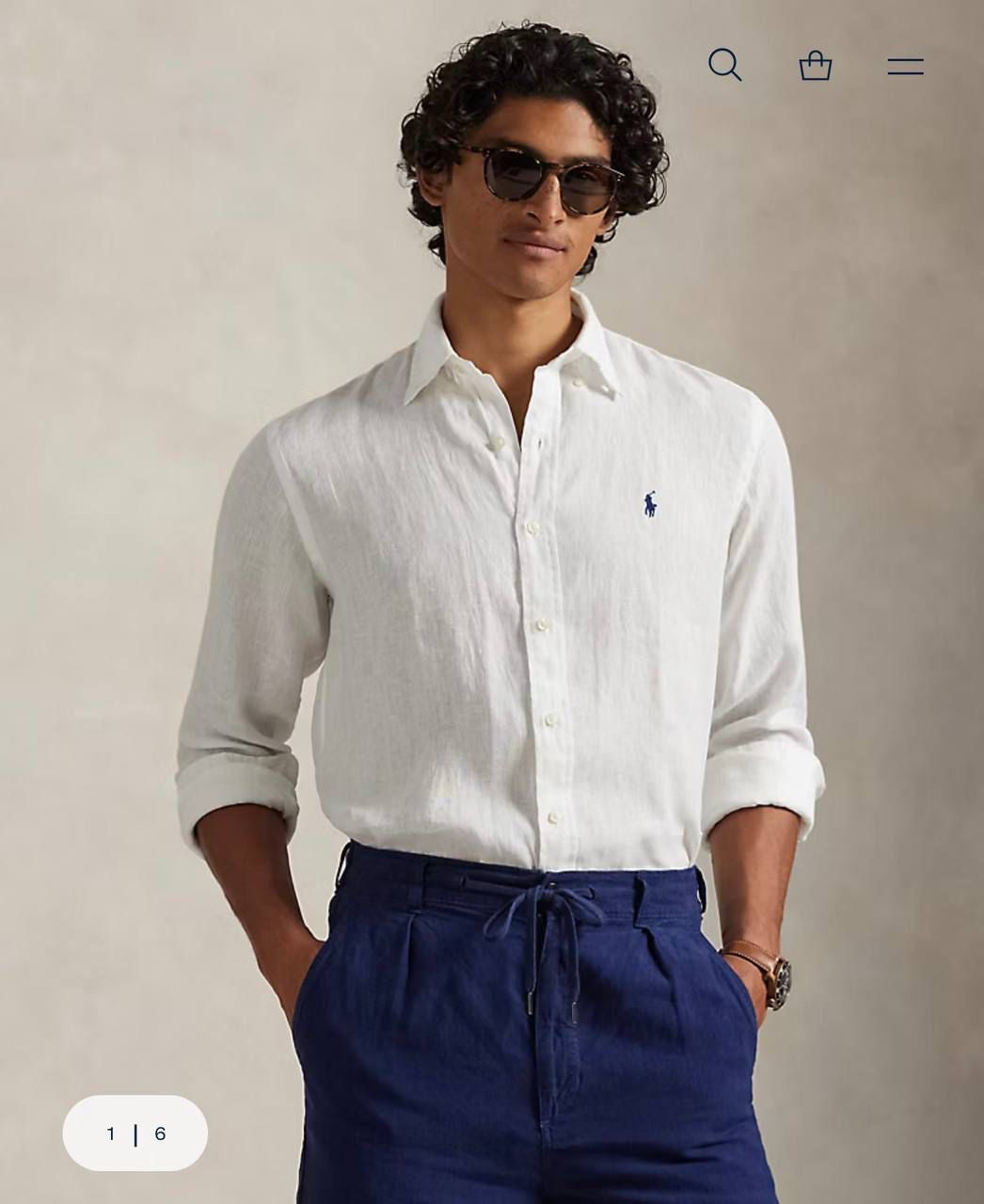 Polo Ralph Lauren linen shirt